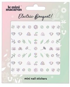 Le Mini Macaron Nail Art Stickers Electric Bouquet produktbillede
