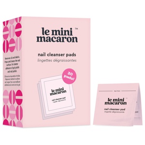 Le Mini Macaron Nail Cleanser Pads Pink produktbilde