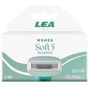 LEA Women Soft 5 Sensitive Mini Razor Blades 2 pack Produktbild