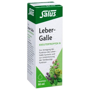 LEBER GALLE Kräutertropfen N Salus Produktbild