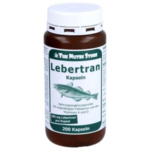 LEBERTRAN 500 mg Kapseln Produktbild