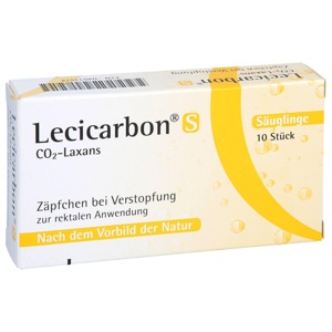 LECICARBON S CO2 Laxans Suppositorien Produktbild
