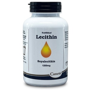 Camette Lecithin 1200 mg 100 kaps. produktbillede