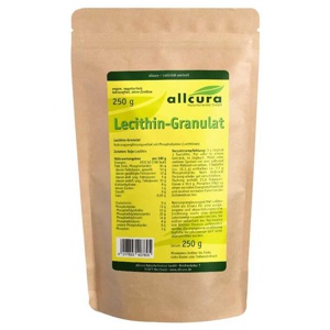 Lecithin Granulat allcura, 250 g Granulat Produktbild