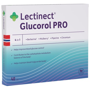 Lectinect Glucorol Pro 40 kapsler produktbilde