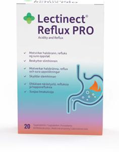 Lectinect Reflux PRO 20 tabletter produkt bild
