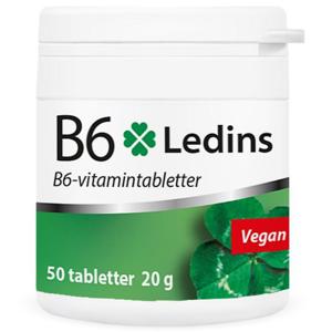 Vitamin B6 25 mg 50t Ledins produkt bild