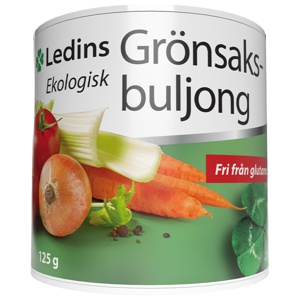 Ledins Grönsaksbuljong Pulver 125 g produkt bild