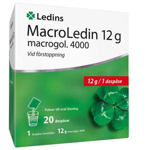 Ledins MacroLedin 12 g, 20 Dospåsar produkt bild
