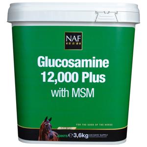 Ledtillskott Glukosamin NAF Glucosamine 12.000 Plus MSM 36 kg produkt bild