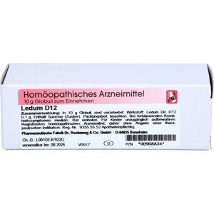LEDUM D 12 Globuli Produktbild