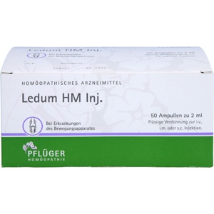 Ledum HM Inj. 50 St Ampullen Produktbild