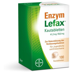 LEFAX Enzym Kautabletten Produktbild