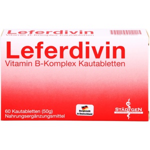 LEFERDIVIN Vitamin B Komplex Kautablette Produktbild