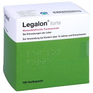 Legalon forte 100 St Kapseln Produktbild