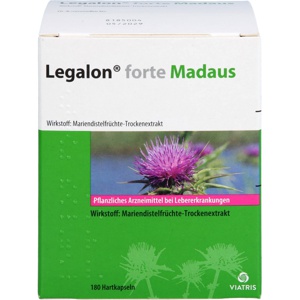LEGALON forte Madaus Hartkapseln Produktbild