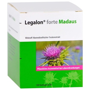 LEGALON forte Madaus Hartkapseln Produktbild