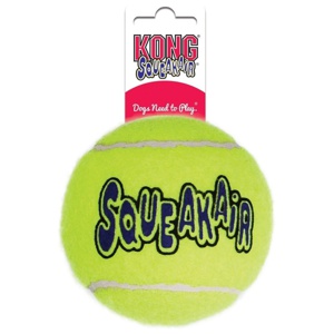 Leksak Squeakair Tennisball Gul L produkt bild