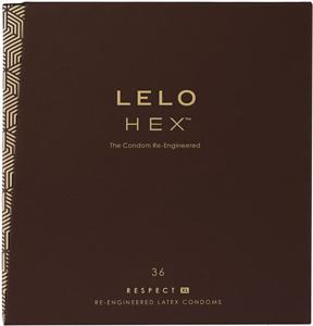 LELO HEX Condoms Respect XL 36-pack produkt bild