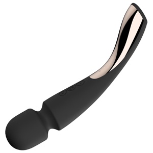 LELO Smart Wand 2 Medium Black Vibrator, 1st produkt bild