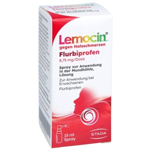 LEMOCIN Flurbiprofen 8,75mg/Dosis Spray Anw.Mundhö Produktbild