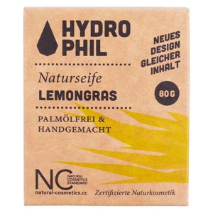 Lemongras Naturseife Hydrophil, 80 g Seife Produktbild