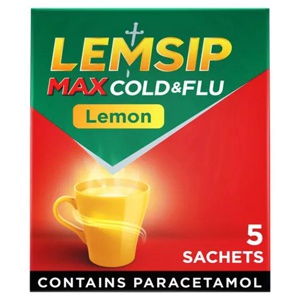 Lemsip Max Cold & Flu Lemon Sachets product image