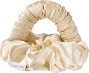 Lenoites Blowout Tie in Mulberry Silk Small Small produktbilde