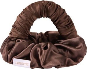 Lenoites BlowoutTie® in Mulberry Silk Mini Brown produktbilde