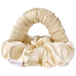 Lenoites BlowoutTie® in Mulberry Silk Small Golden Sand produkt bild