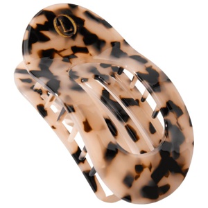 Lenoites Eco-Friendly Flat Hair Clip Nude Leopard produkt bild