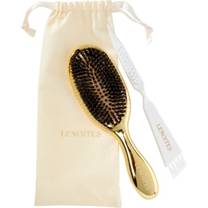 Lenoites Wild Boar Hair Brush with Cleaning Tool produktbillede