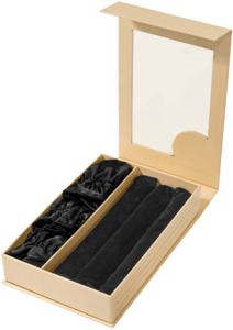 Lenoites Heatless Curling Rods with Caps 3-Pack, Black produkt bild