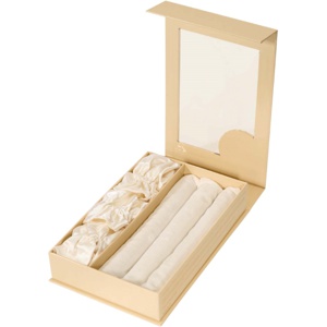 Lenoites Heatless Curling Rods with Caps 3-Pack Set Golden Sand Produktbild