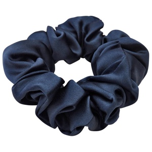 Lenoites Mulberry Silk Scrunchie Blue produktbilde