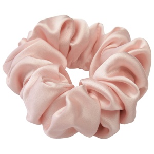 Lenoites Mulberry Silk Scrunchie Pearl Pink produktbilde