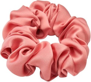Lenoites Mulberry Silk Scrunchie Pink produktbilde