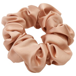 Lenoites Mulberry Silk Scrunchie Rose Gold produktbilde