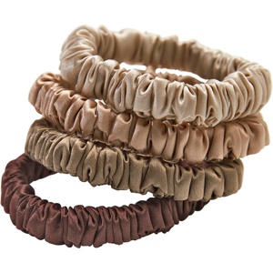 Lenoites Mulberry Silk Skinny Scrunchies produktbillede