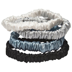 Lenoites Mulberry Silk Skinny Scrunchies produktbilde