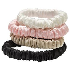 Lenoites Mulberry Silk Skinny Scrunchies produktbilde