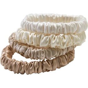 Lenoites Mulberry Silk Skinny Scrunchies produktbillede