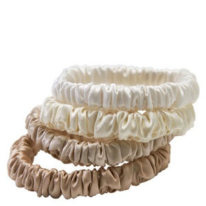 Lenoites Mulberry Silk Skinny Scrunchies produktbilde