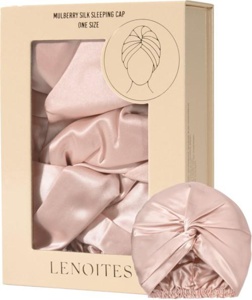 Lenoites Mulberry Silk Sleeping Cap Pink produktbilde