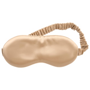 Lenoites Sovmask i siden med förvaringsväska Beige produkt bild