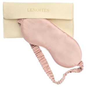 Lenoites Mulberry Sleep Mask With Pouch Pink produkt bild