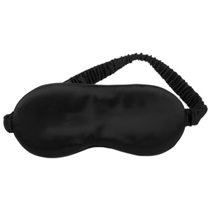 Lenoites Sovmask i siden med förvaringsväska Svart produkt bild