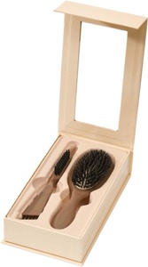 Lenoites Wild Boar Hair Brush with Cleaning Tool Limited Edition produktbilde