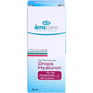 LENSCARE Drops Hyaluron Lösung Produktbild
