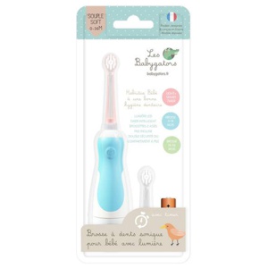 Les Babygators Eltandborste 0-5 år Blue Sky Blå Eltandborste för barn 1 st produkt bild
